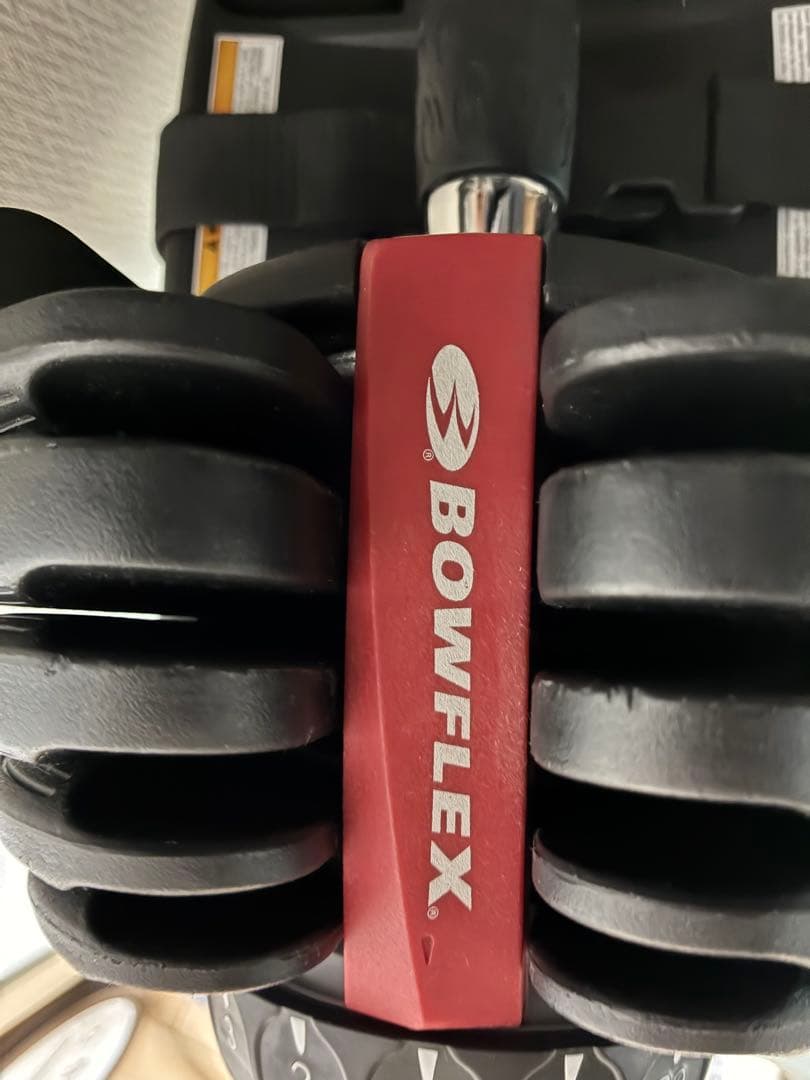 BOWFLEX 可変式ダンベル2個　専用ダンベル台付