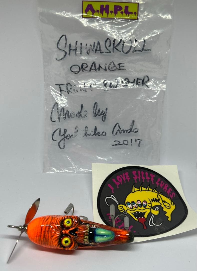 ルアー・フライ A.H.P.L. SHIWASKULL ORANGE
