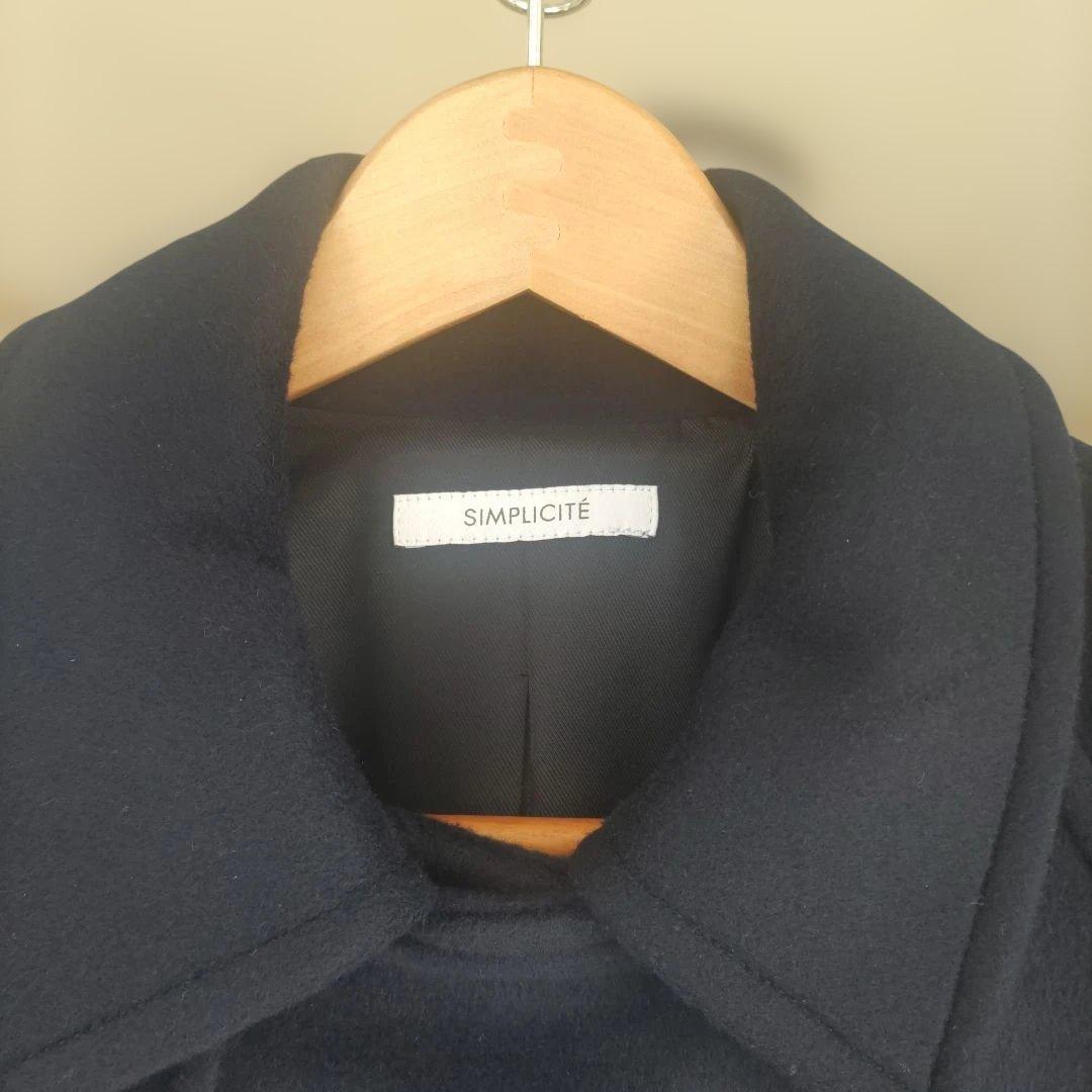 B.C STOCK Simplicite Wビーバーテントライントレンチコート