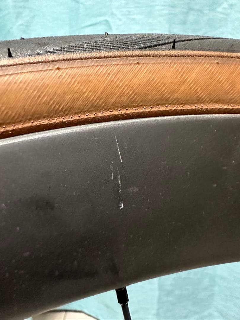 【走行200km未満】SHIMANO105カーボンホイール C46 F/Rセット