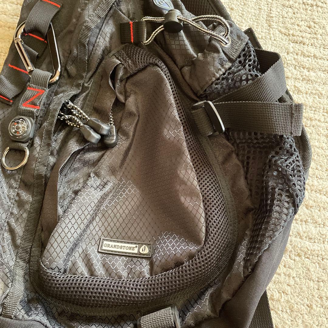 【GRAND STONE】y2k 方位磁石付スリングバッグ