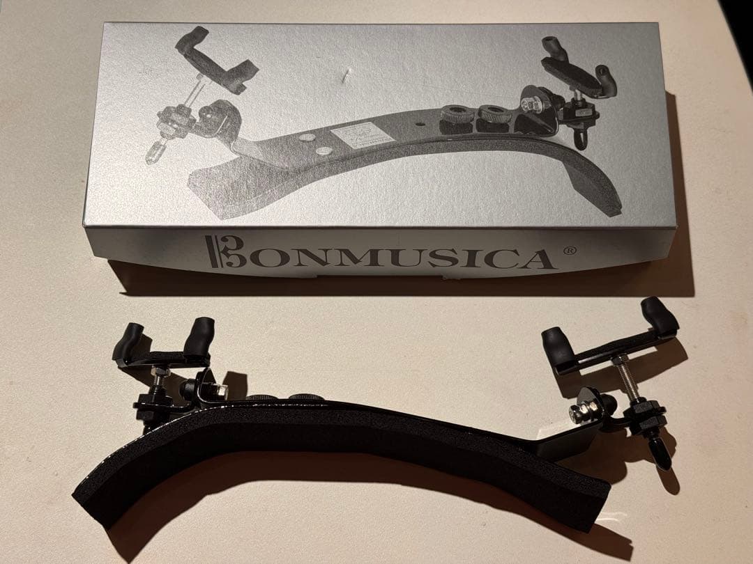 Bonmusica 4/4 フルサイズ バイオリン用肩当て ボンムジカ