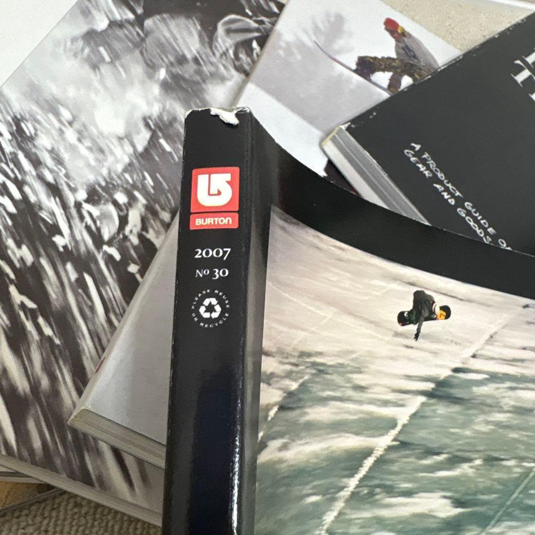 Burton歴代カタログ2006年から2013年スノーボードの歴史を知るカタログ