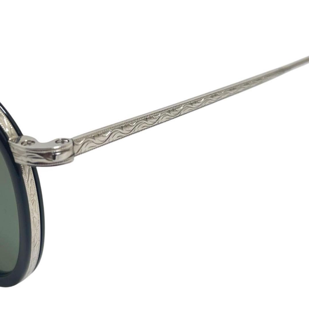 【鯖江製】オリバーピープルズ サングラス MP-2 ブラック 黒 シルバー