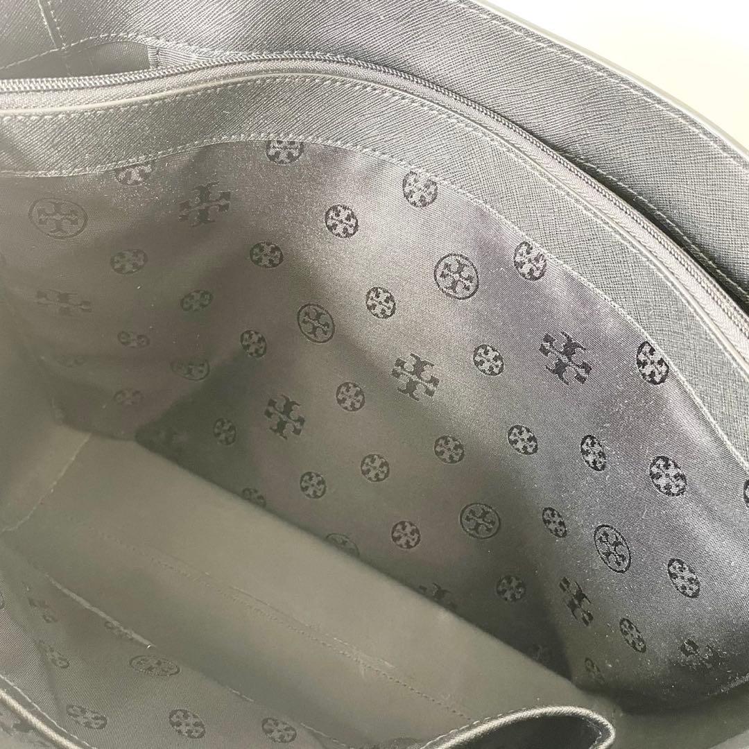 【新品】TORY BURCH トートバッグ エマーソン 黒 A4 肩掛け可能