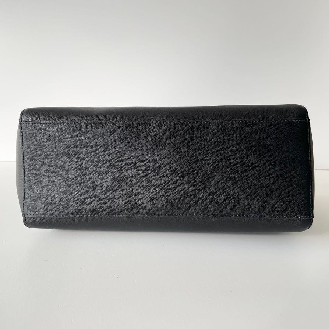 【新品】TORY BURCH トートバッグ エマーソン 黒 A4 肩掛け可能