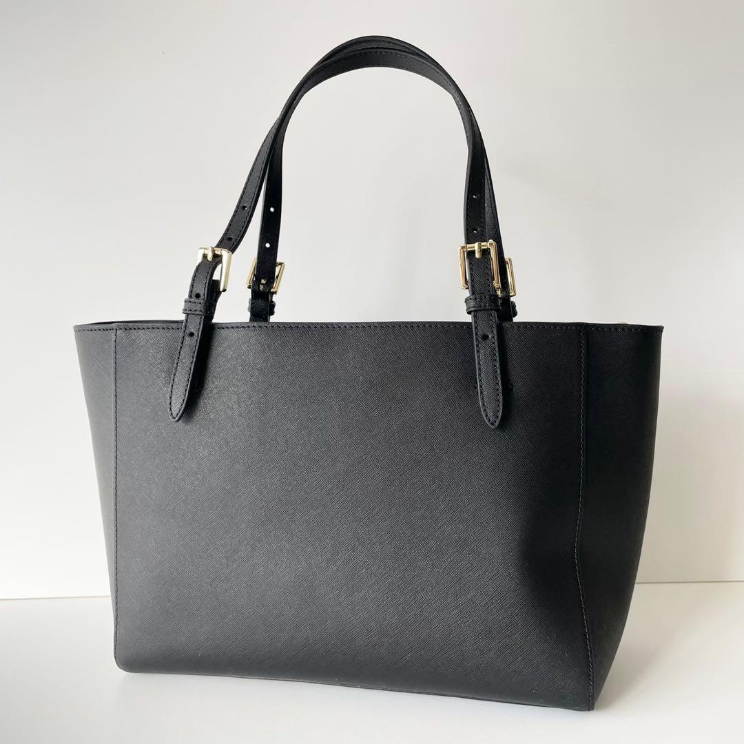 【新品】TORY BURCH トートバッグ エマーソン 黒 A4 肩掛け可能
