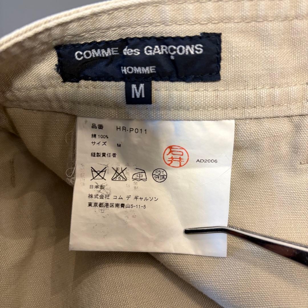 【極美品✨HR-P011】ギャルソンオム ベイカーパンツ M