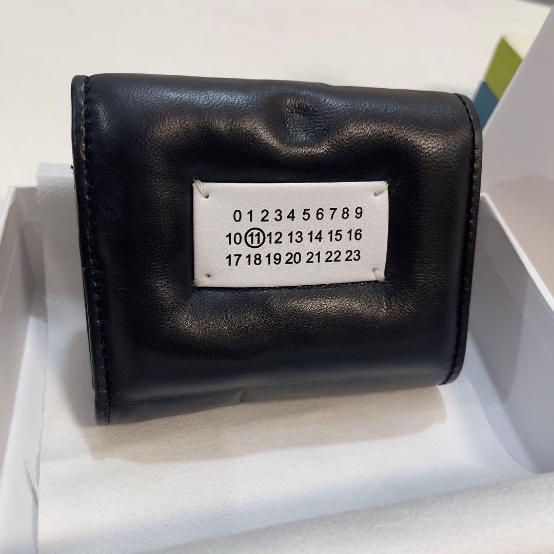 ✨極美品メゾンマルジェラ グラムスラム 三つ折り財布 S56UI0138