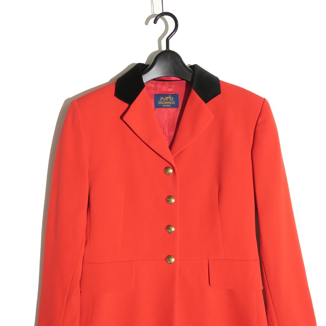 HERMES ヴィンテージ ジョッキージャケット 乗馬ジャケット