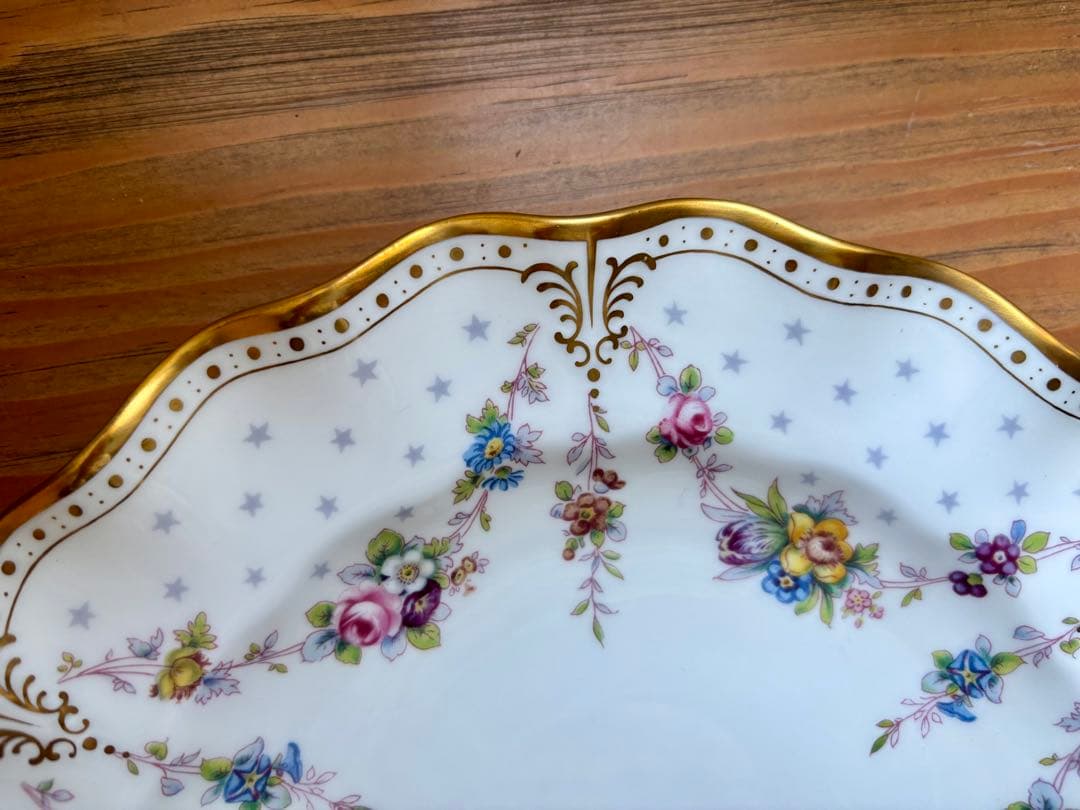 ロイヤルクラウンダービー　ロイヤルアントワネット プレート26cm