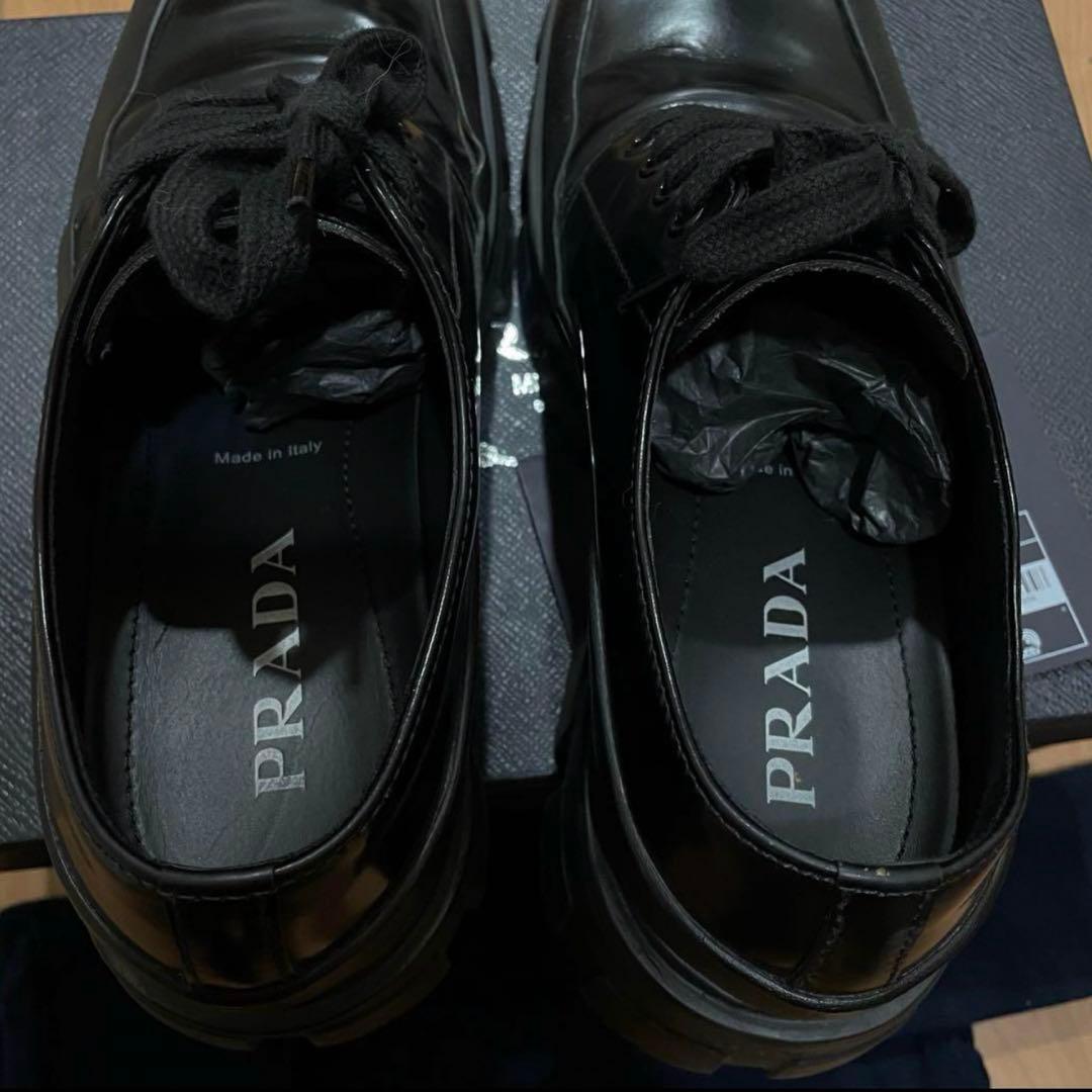 PRADA モノリス ダービー ラバーソール MONOLITH ラフシモンズ