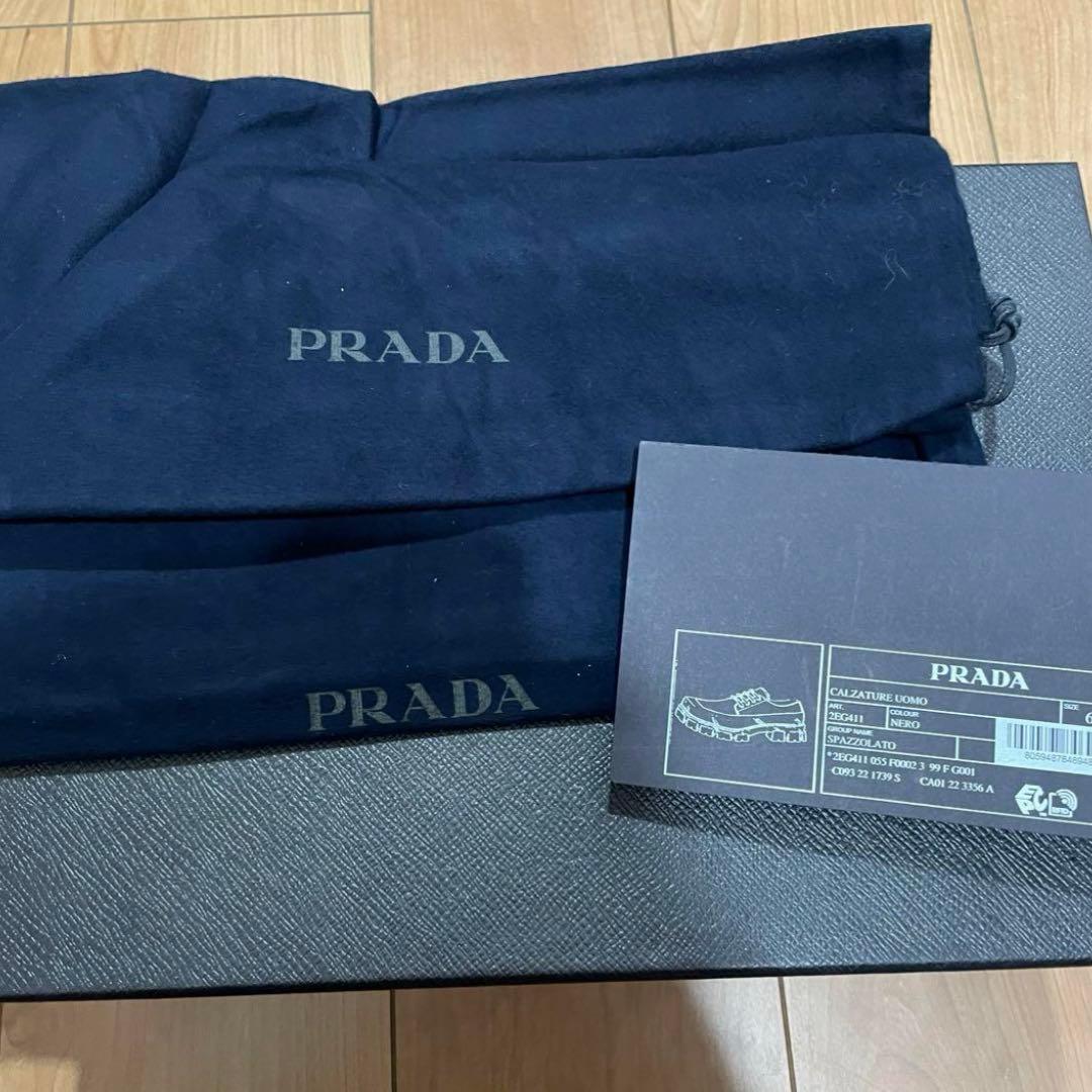 PRADA モノリス ダービー ラバーソール MONOLITH ラフシモンズ