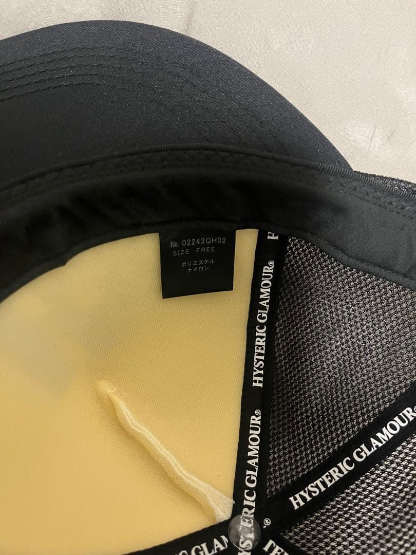 ない HYSTERIC GLAMOUR トラッカーキャップ