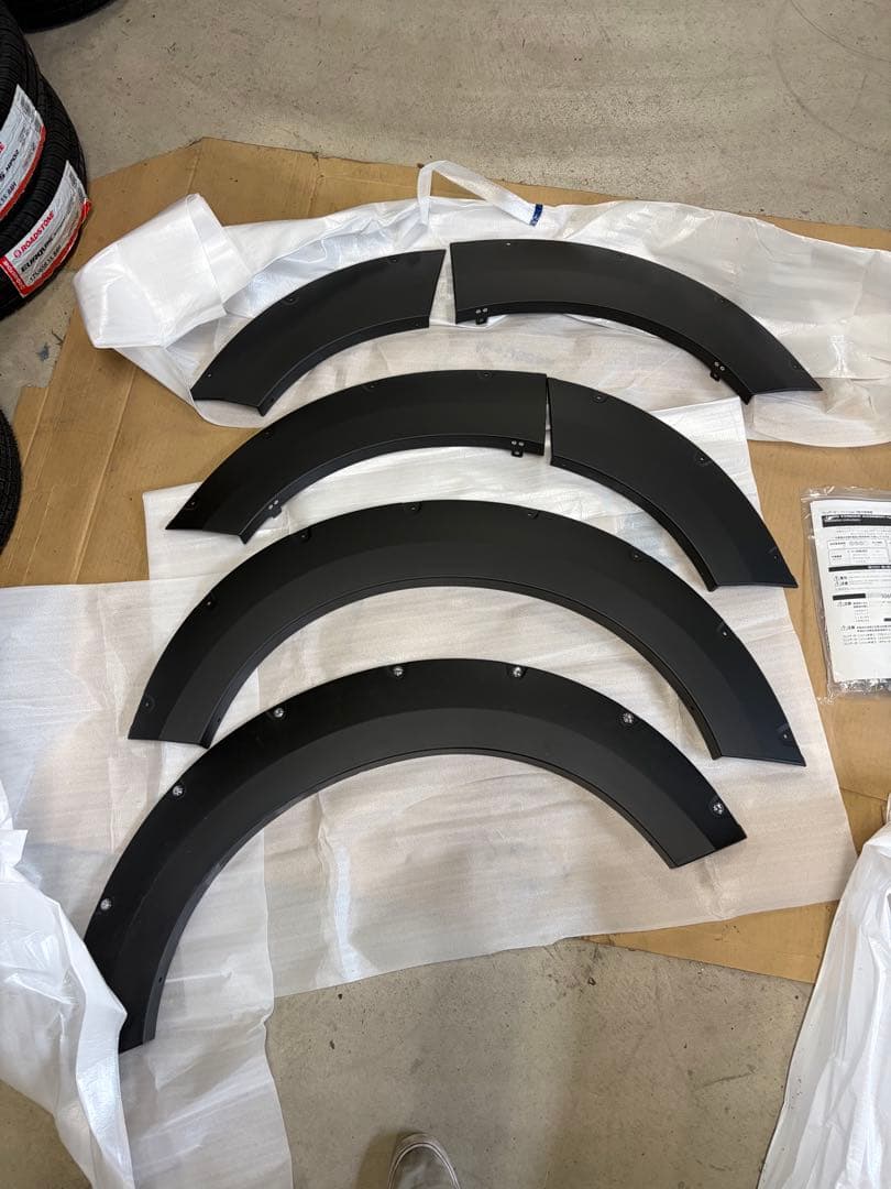 JAOS フェンダーガーニッシュ TYPE-X デリカ D5