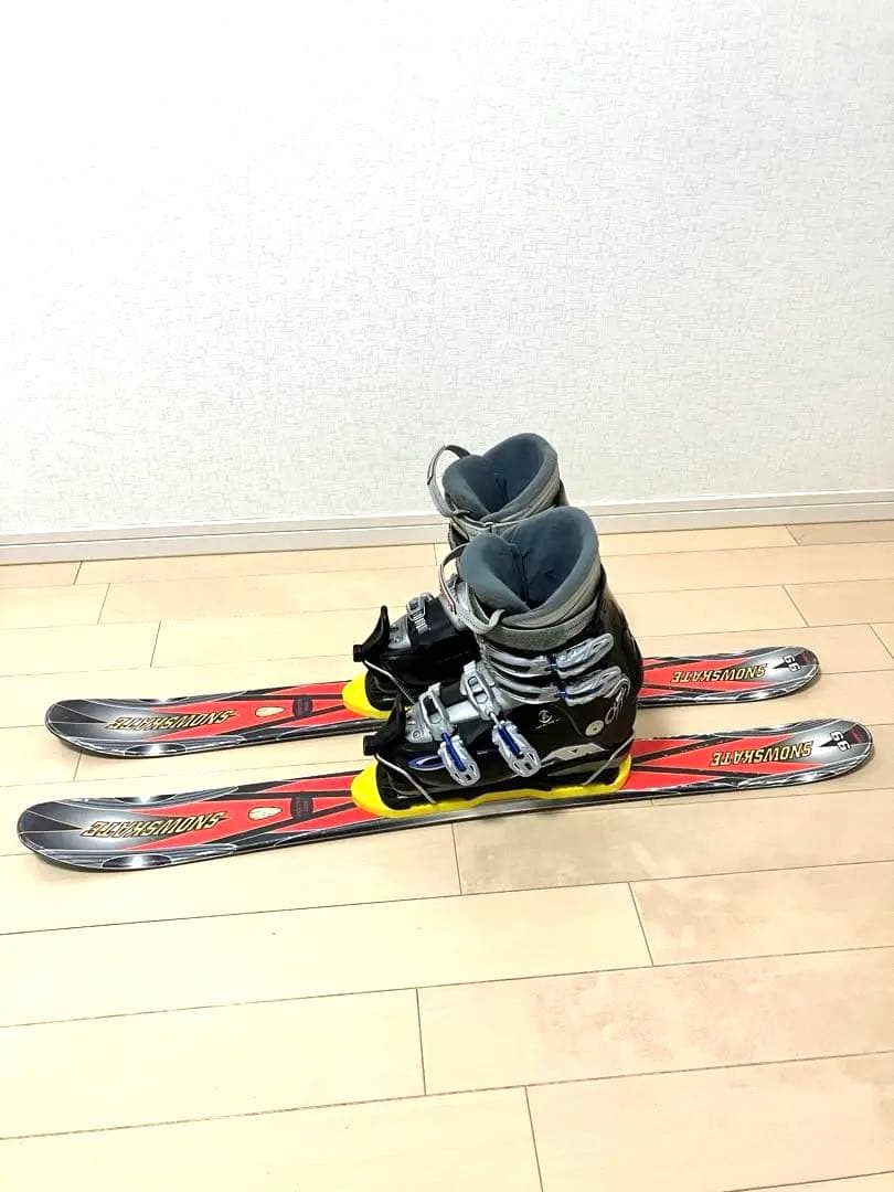 スキーボード　ショートスキー ブーツ24.0大阪手渡可！