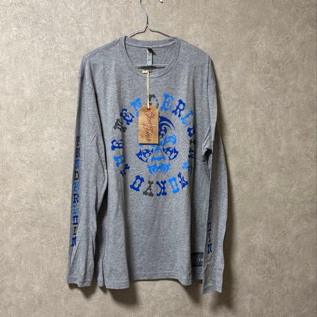 TENDERLOIN 長袖Tシャツ グレー XL