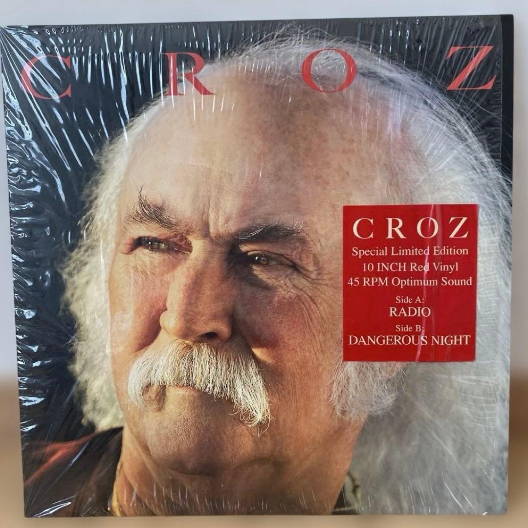 激レア DAVID CROSBY CROZ 10インチLP デヴィッドクロスビー
