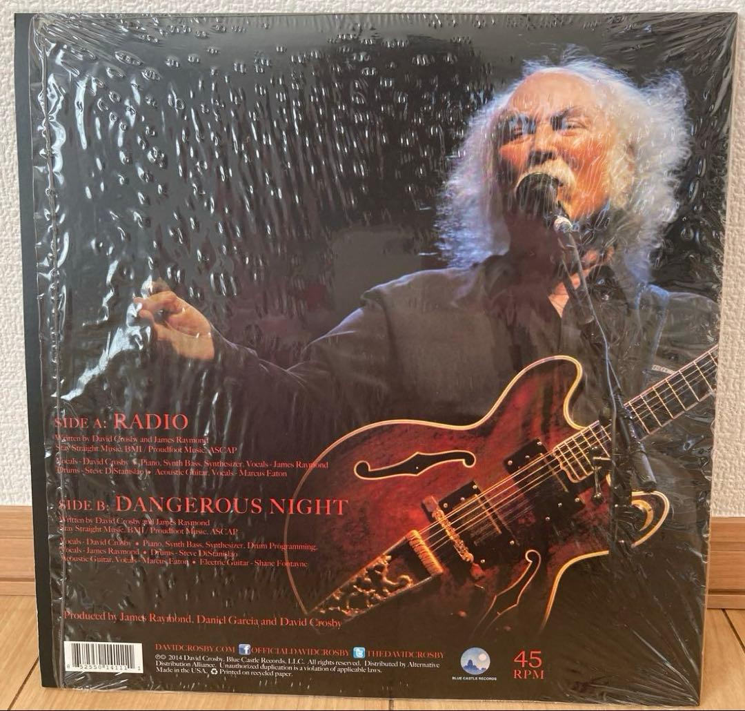 激レア DAVID CROSBY CROZ 10インチLP デヴィッドクロスビー