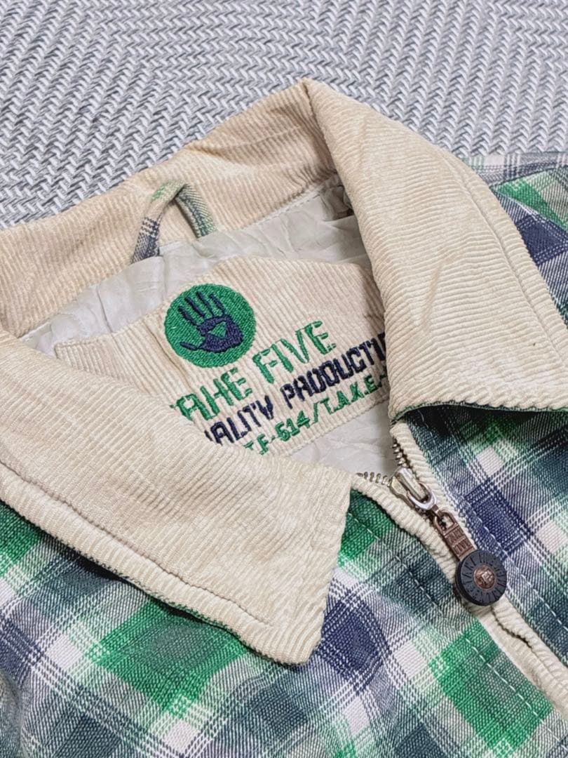 80〜90′sチョアコート ハンティングジャケット カバーオール コーデュロイ襟