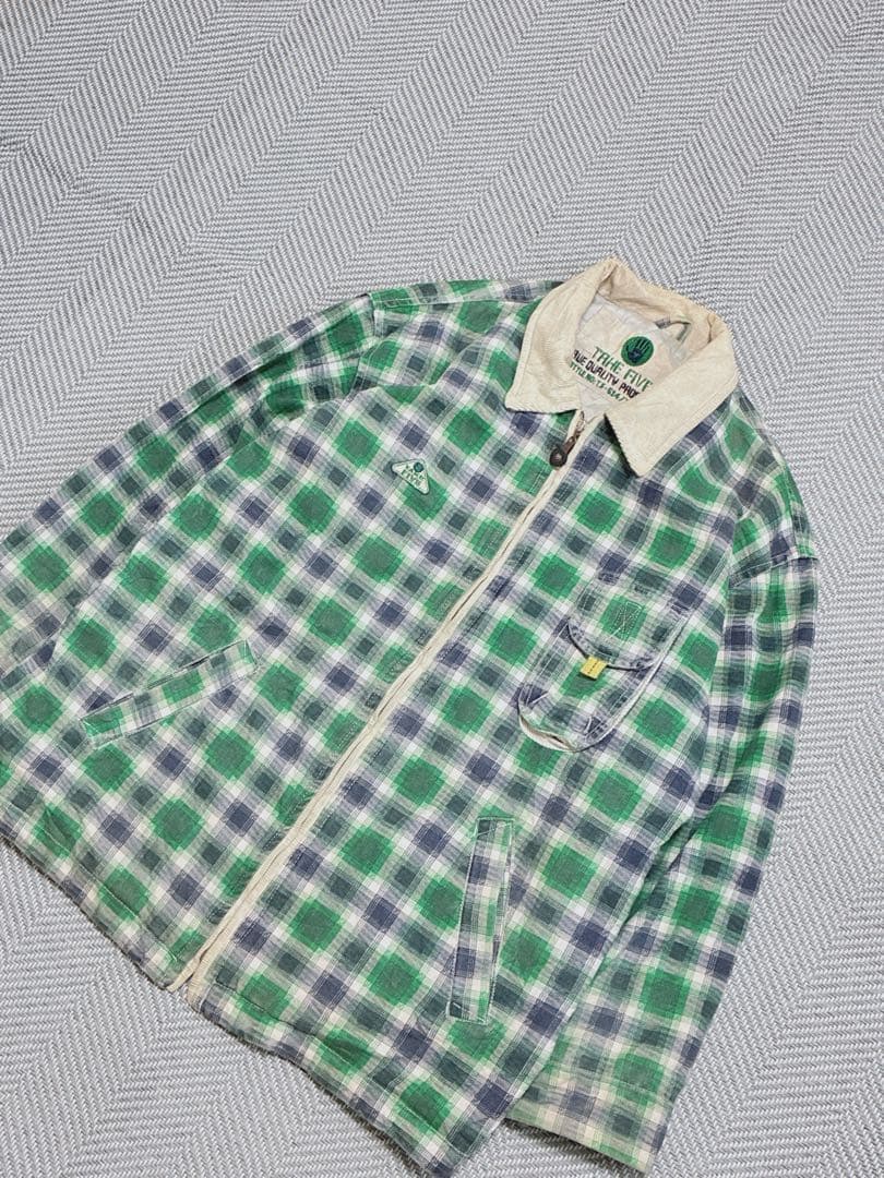 80〜90′sチョアコート ハンティングジャケット カバーオール コーデュロイ襟