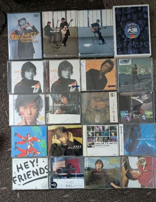 藤木直人さんの未開封CDやグッズなどたくさん！