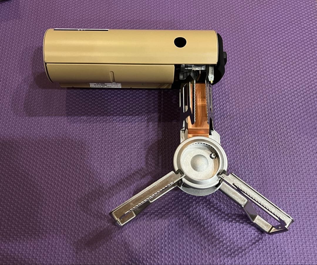 【美品】スノーピーク　＆CAMP バーナー カーキ　GS-600