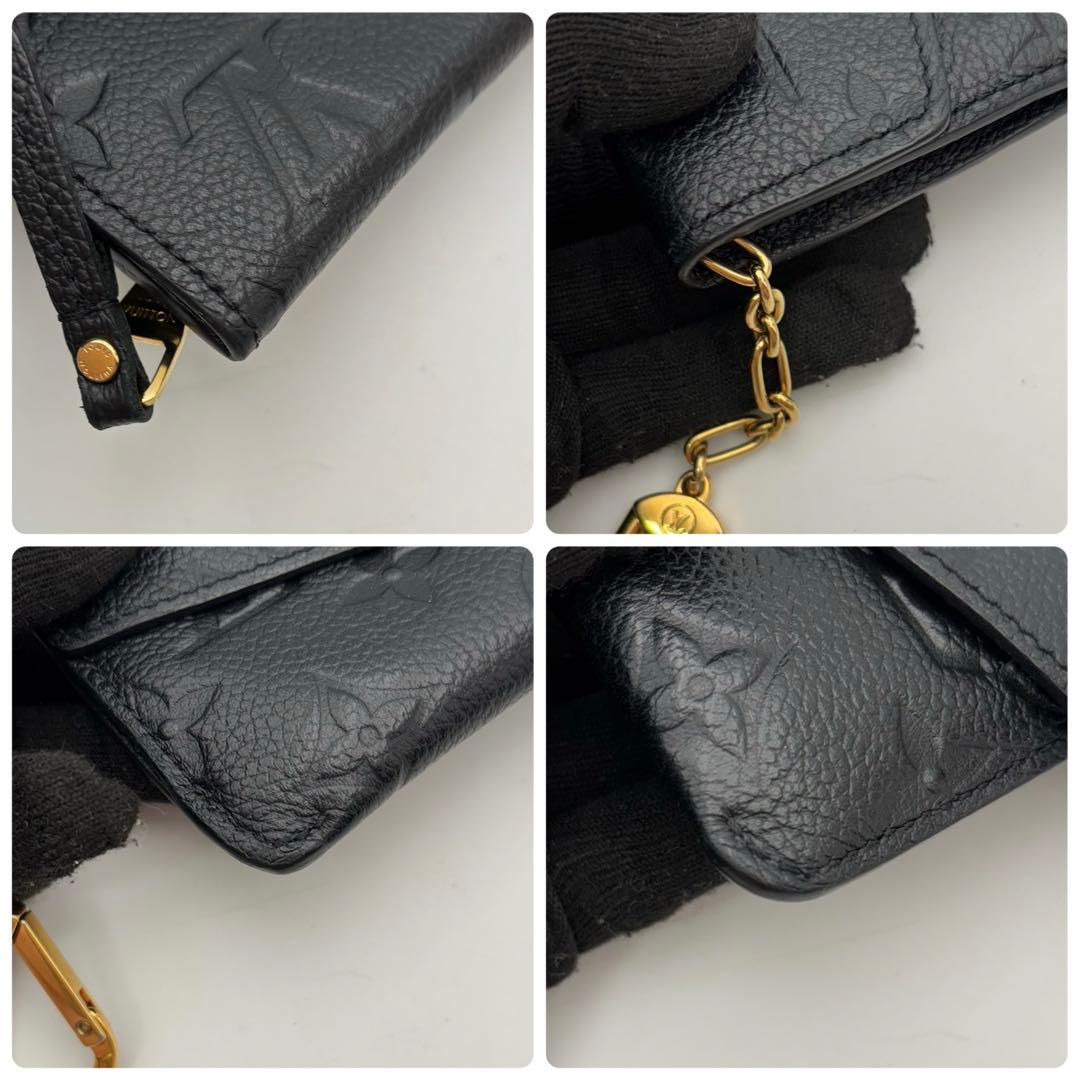 極美品✨ 付属付き　ルイヴィトン アンプラント ポシェットクレ ケース