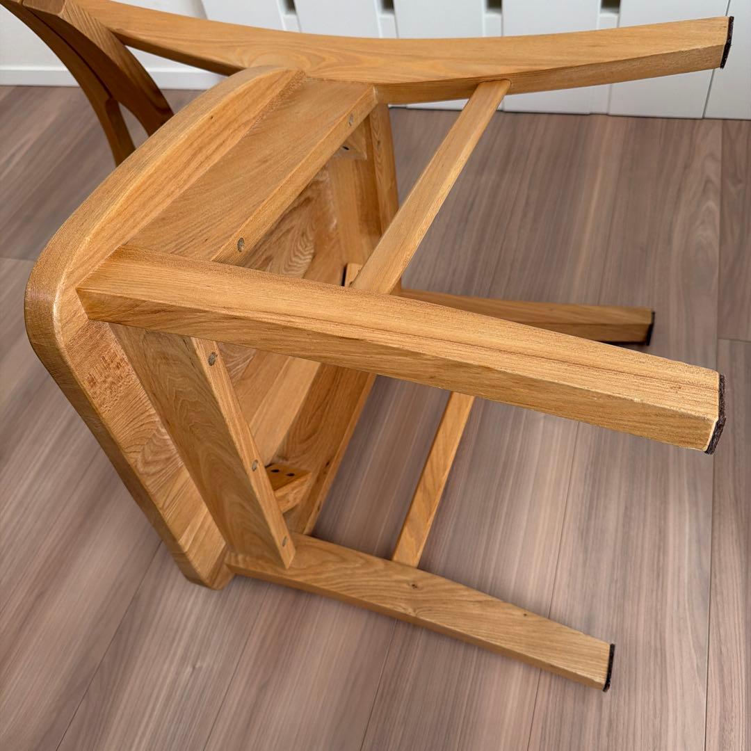 ダイニングチェア　2脚セット　木製 椅子