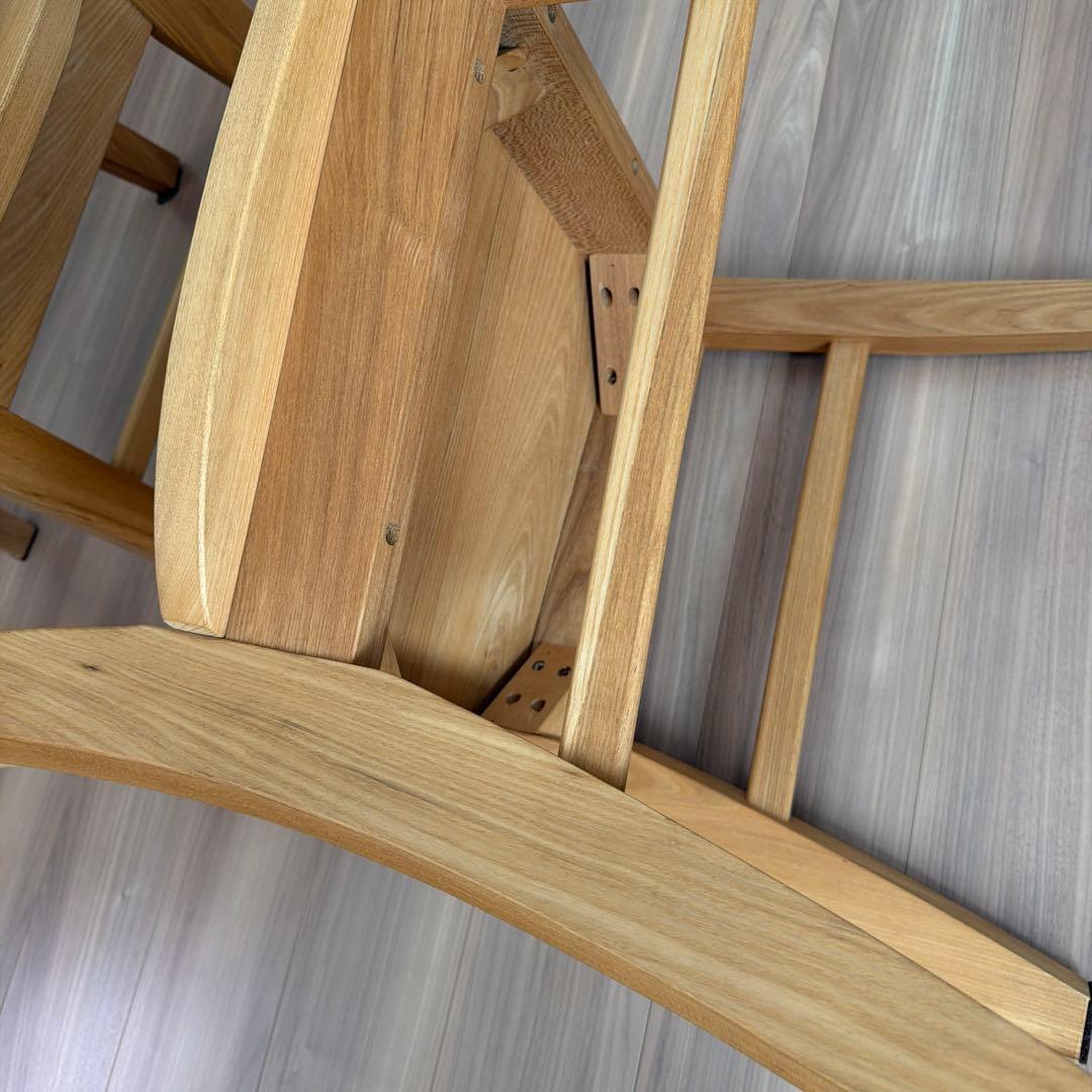 ダイニングチェア　2脚セット　木製 椅子