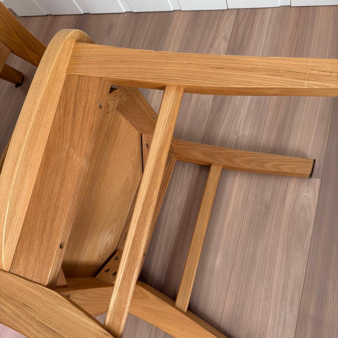 ダイニングチェア　2脚セット　木製 椅子