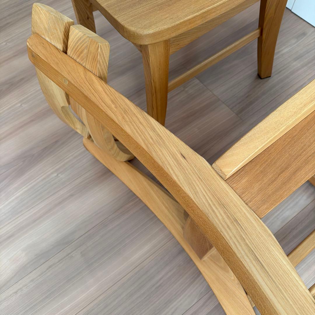 ダイニングチェア　2脚セット　木製 椅子