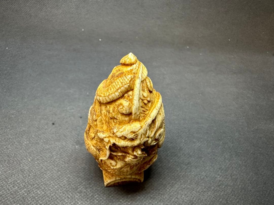 極上　置物　チベット　仏像　天然素材　アンティーク　和彫　置物　骨董　飾り物