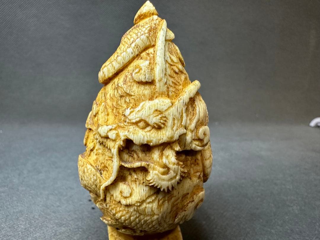 極上　置物　チベット　仏像　天然素材　アンティーク　和彫　置物　骨董　飾り物