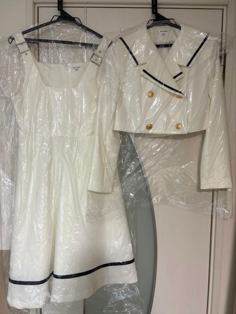 アリサナ arisana 卒業式 入学式 フォーマルスーツ ホワイト　160cm