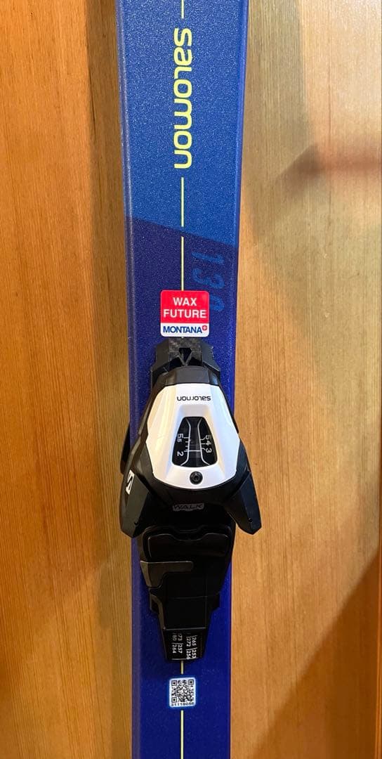 サロモン SALOMON S/RACE スキー板 130cm + ビンディング