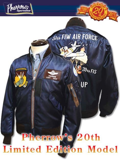 ☆未使用・タグ付き☆フェローズ L-2A 20周年 限定モデル ma1 L-2B