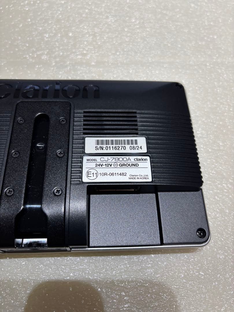 美品クラリオン製CJ-7800A　モニターのみ