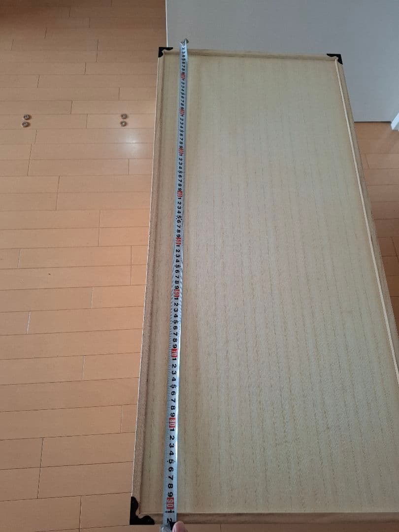 収納ケース　(桐)　 5段　キャスター付き