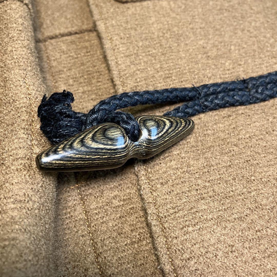 ◎極美品 トゥモローランド ウール100 ダッフルコート M ブラウン 起毛 1