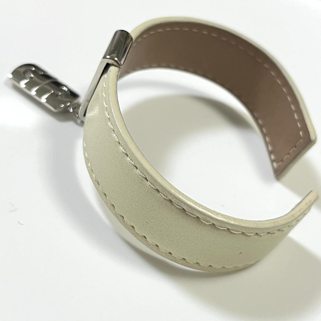 《美品》BVLGARI ブルガリ　パレンテシ バングル レザー ブレスレット