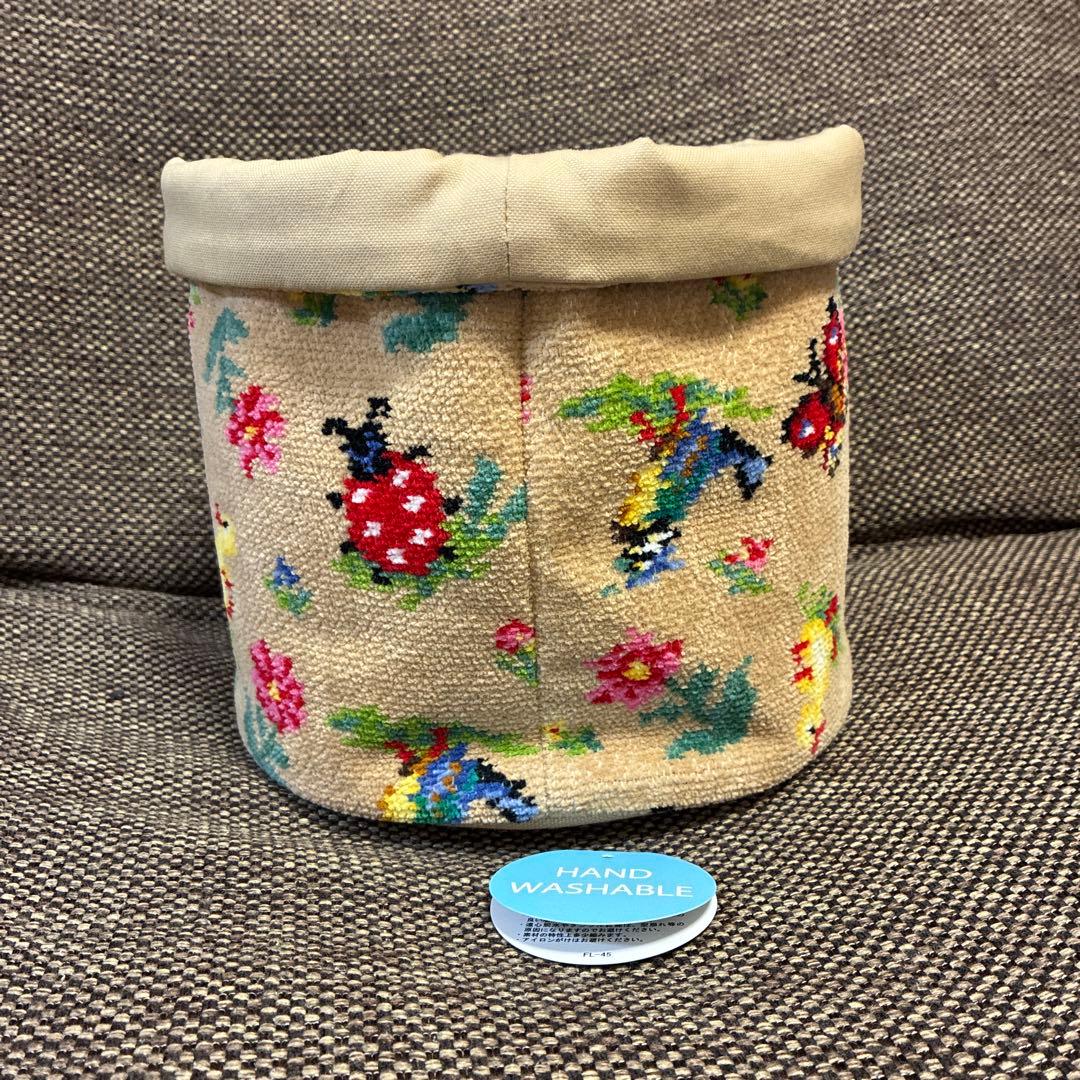 完売限定品　フェイラー　ハイジ　ファブリックバスケット　ベージュ　中