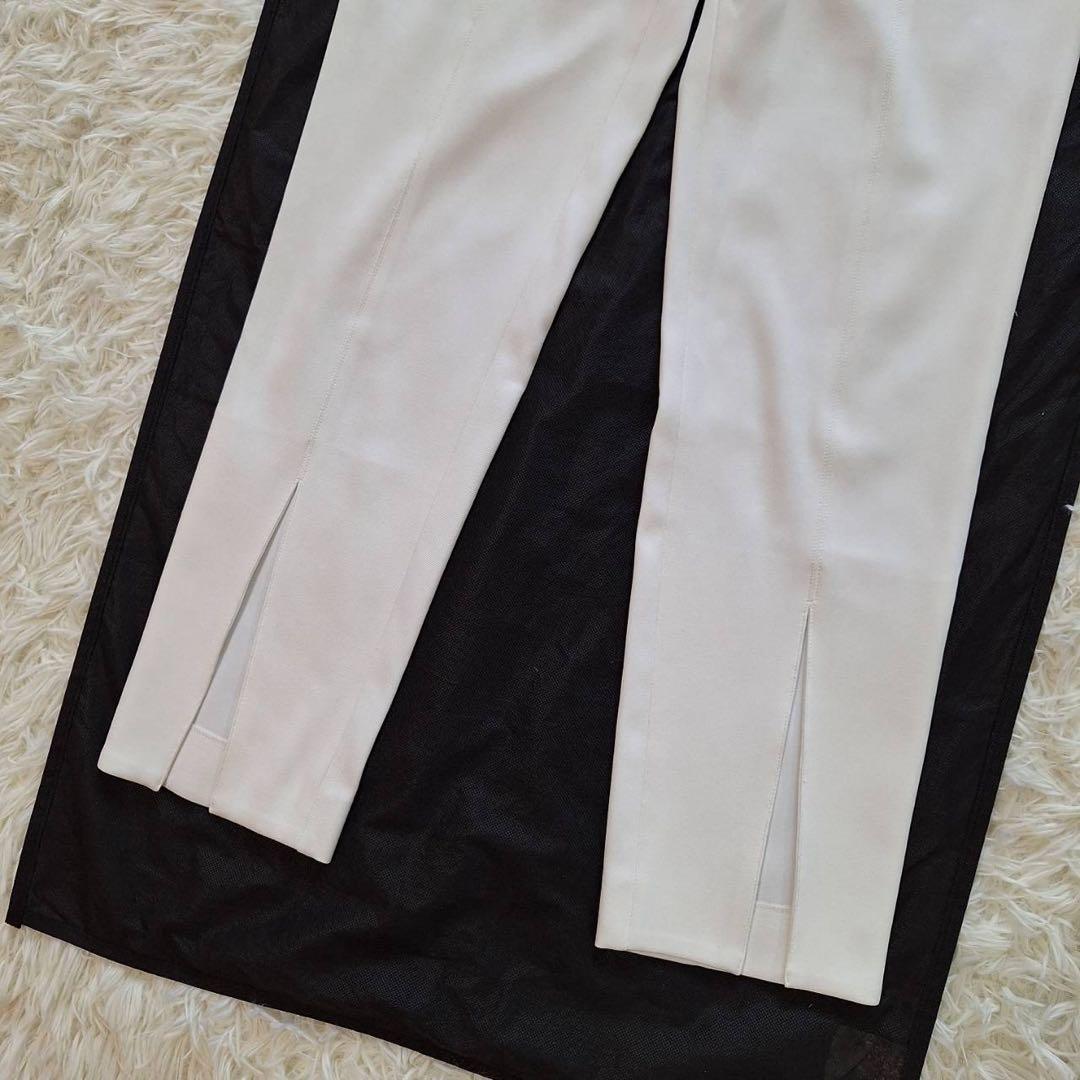 美品✨ルフィル 2025年モデル 2WAYツイルフロントスリットパンツ ホワイト