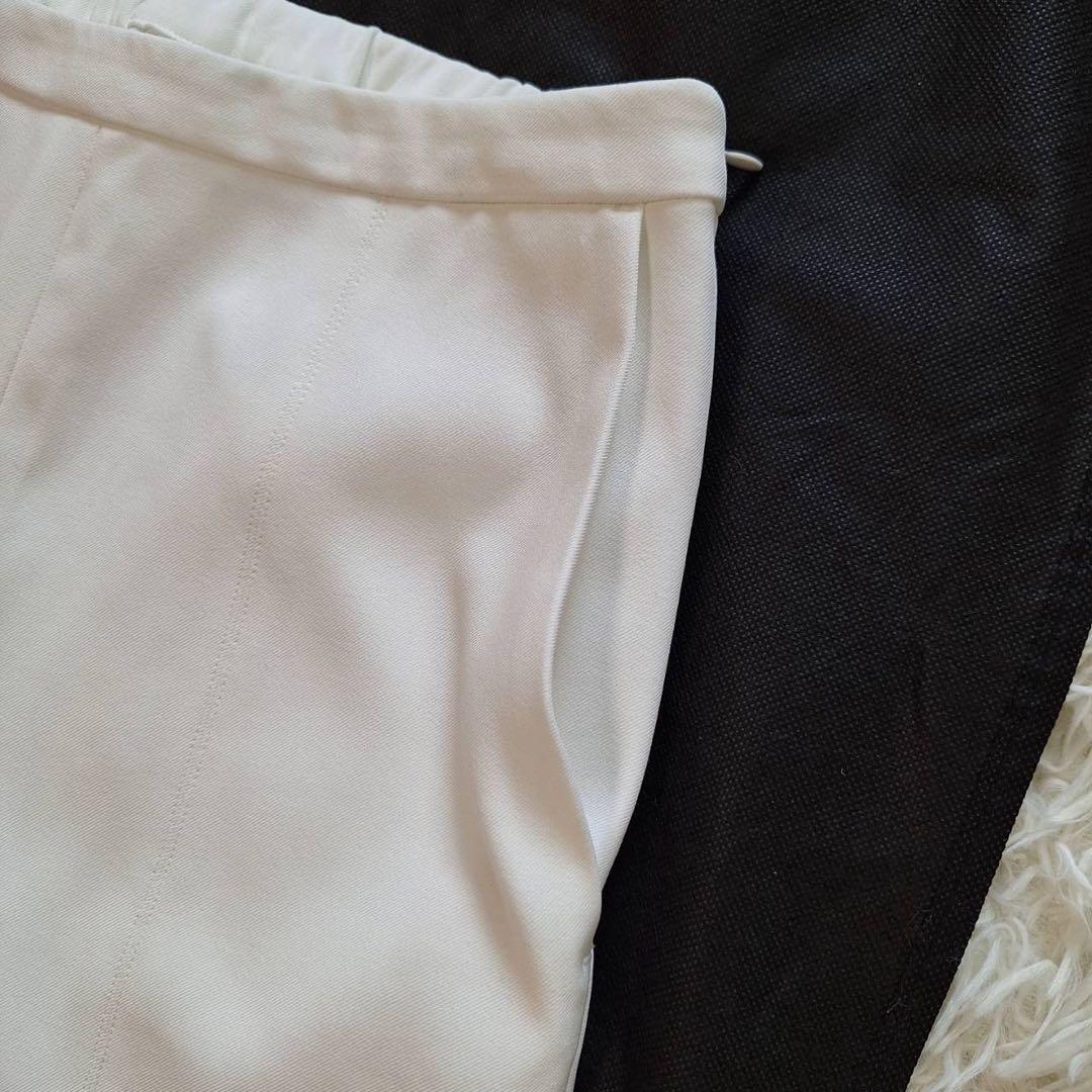 美品✨ルフィル 2025年モデル 2WAYツイルフロントスリットパンツ ホワイト