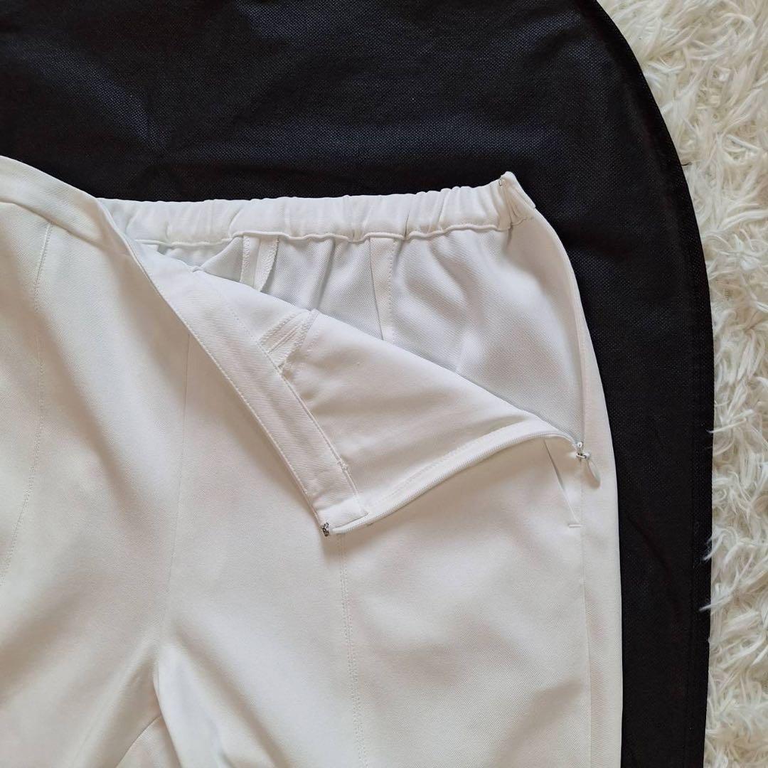 美品✨ルフィル 2025年モデル 2WAYツイルフロントスリットパンツ ホワイト