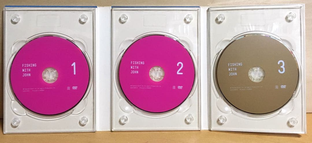 『フィッシング・ウィズ・ジョン』('97日・米) DVD3枚組＋フライヤー