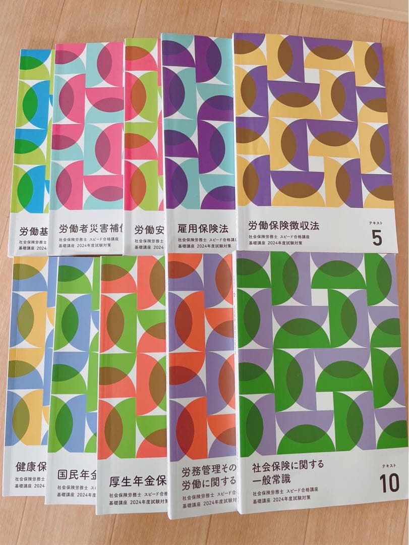フォーサイト　2024年　社労士　テキスト＆過去問　社会保険労務士