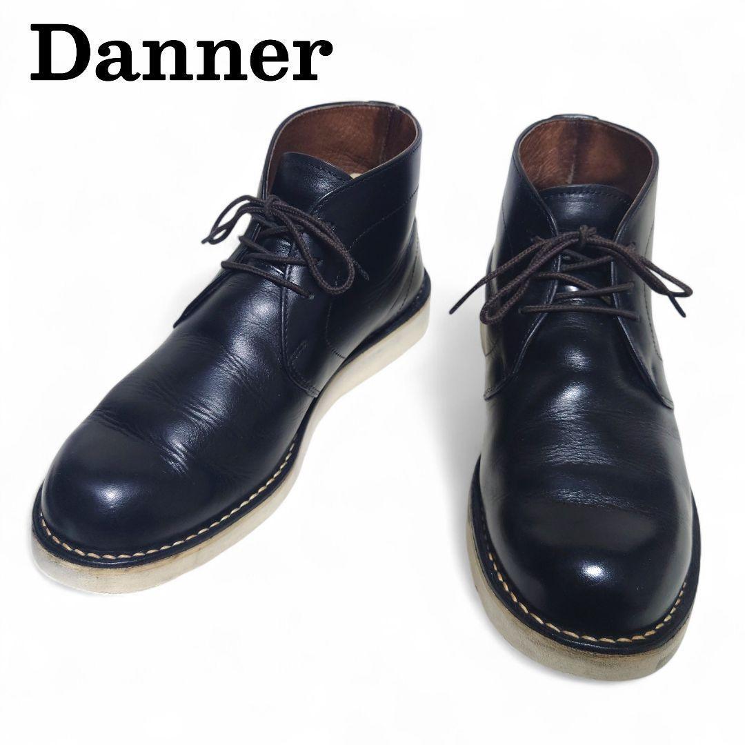 Danner ダナー チャッカブーツ レザー 7.5 ブラック