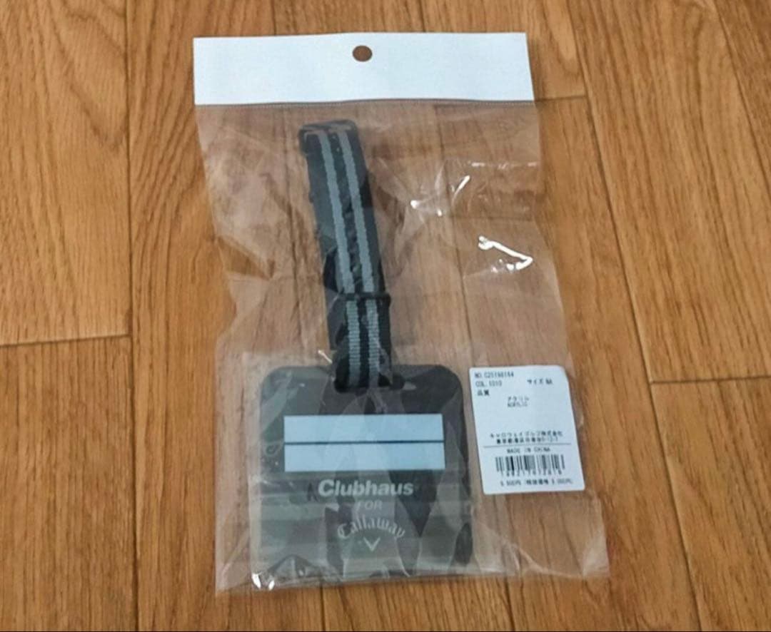 新品 クラブハウス × キャロウェイ コラボ ネームタグ ゴルフ ネームプレート