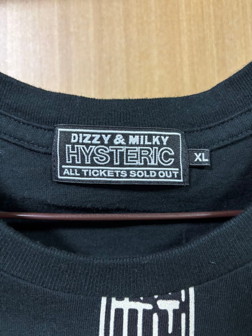 HYSTERIC ギターグラフィック ノースリーブTシャツ XL